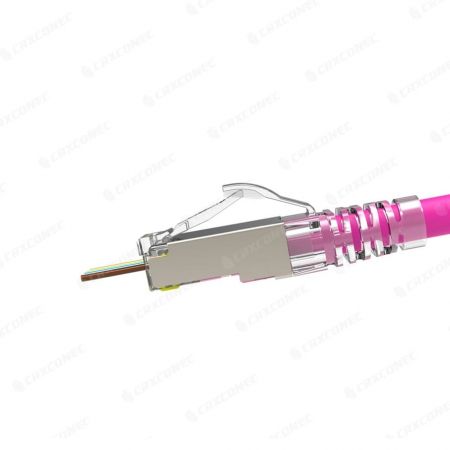Cat5E STP Easy Pass Through RJ45 Connector - Cat.5E STP Easy Pass Through RJ45 Connector